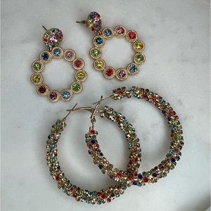 COLORFUL EARRINGS SET